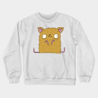 Goofy Cat Crewneck Sweatshirt